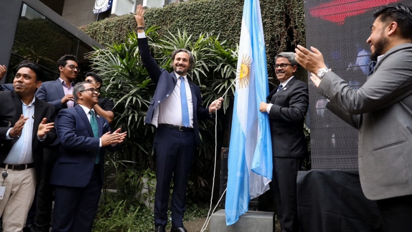 Bangladesh: Cafiero inauguró la nueva embajada argentina
