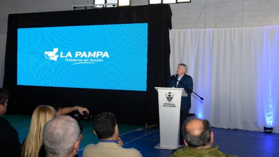 Ziliotto anuncia inversión histórica de $5.000 millones para el desarrollo de clubes deportivos en La Pampa