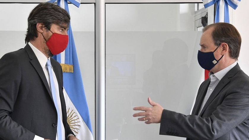 Bordet repasó la agenda legislativa con el titular de la Cámara de Diputados