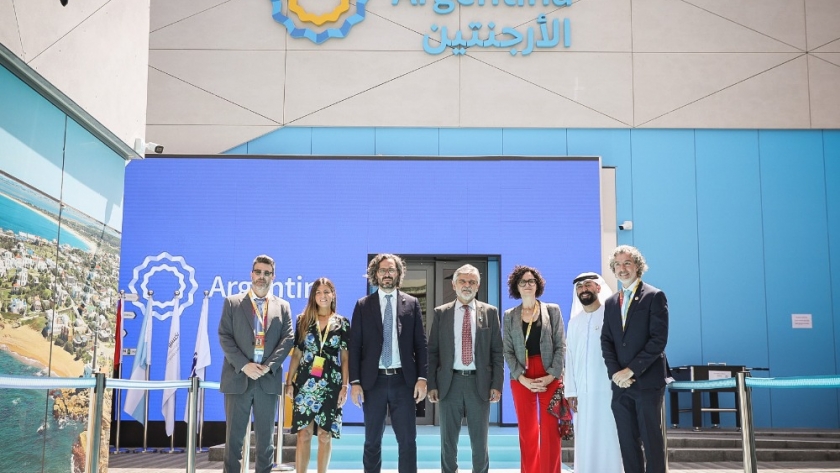 Cafiero encabezó el Día Argentino en la Expo Dubai 2020
