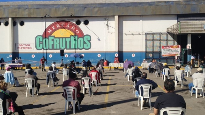 COFRUTHOS: se realizó la asamblea del mercado bajo estrictos protocolos sanitarios