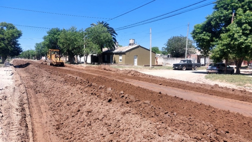 La pavimentación urbana de Realicó “es una obra de alto impacto”
