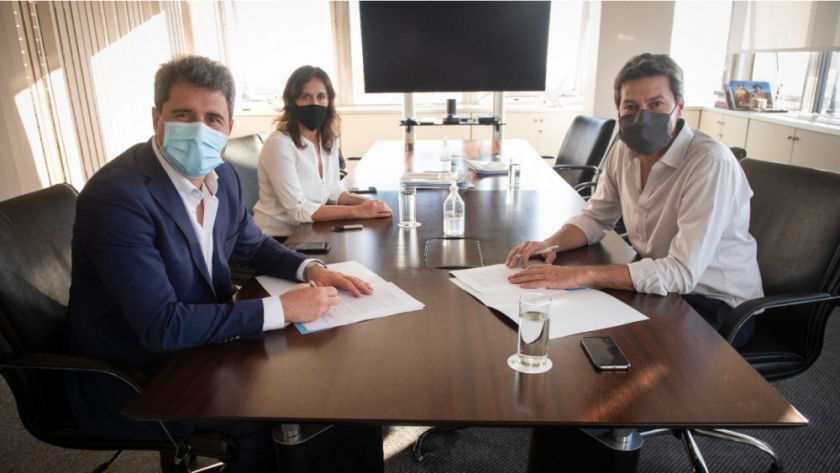 Proyecto Eco Domo: Uñac y Lammens se reunieron para avanzar en el proyecto en el marco del plan “50 Destinos”