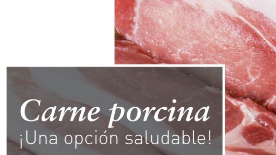 Semana de la carne porcina: su consumo es una opción beneficiosa para la salud