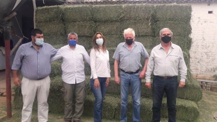 Emergencia Agropecuaria: la Provincia distribuye alfalfa, kits veterinarios y semillas de pastura