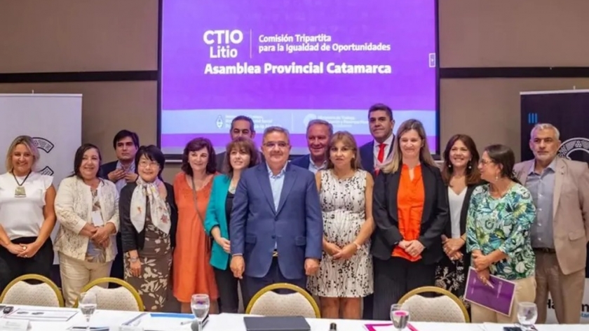 Litio: Jujuy, con participación activa en la Comisión Tripartita para la Igualdad de Oportunidades