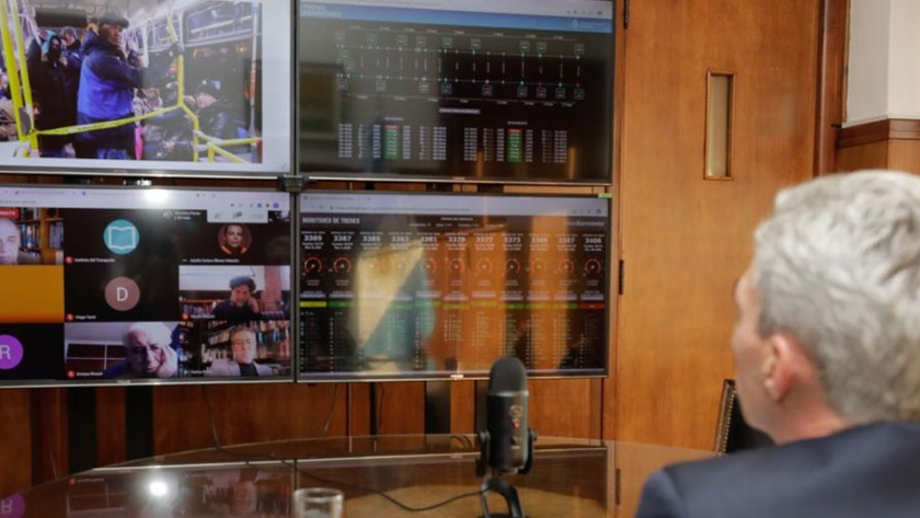 Meoni: "Tenemos un plan a futuro en el transporte, con una fuerte inversión para mejorar la infraestructura"