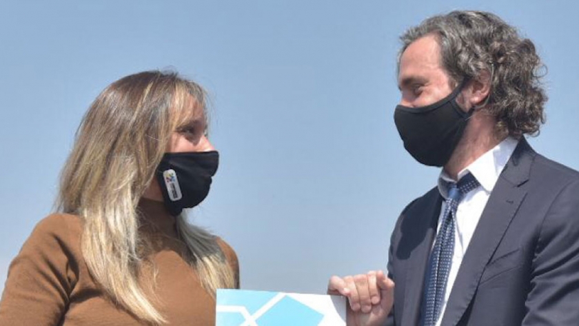 Cafiero, Galmarini, y Menéndez, juntos en un acto de cesión de predios a AySA para obras que beneficiarán a 100 mil vecinos