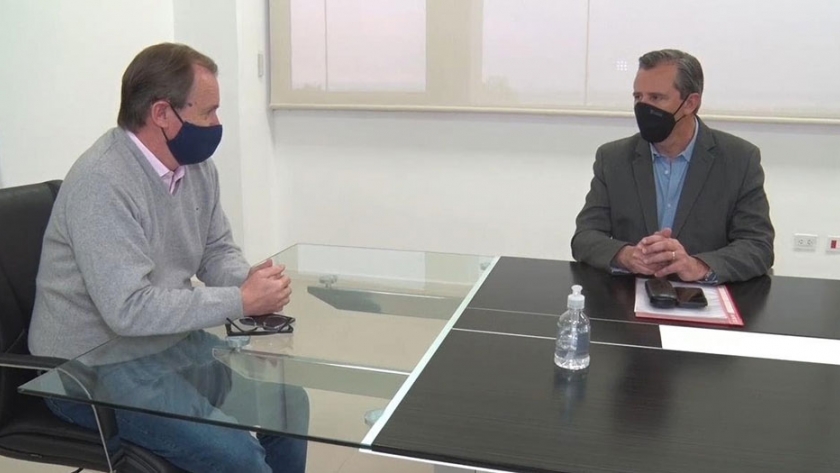 Bordet y Bahl avanzaron en una agenda de trabajo conjunto