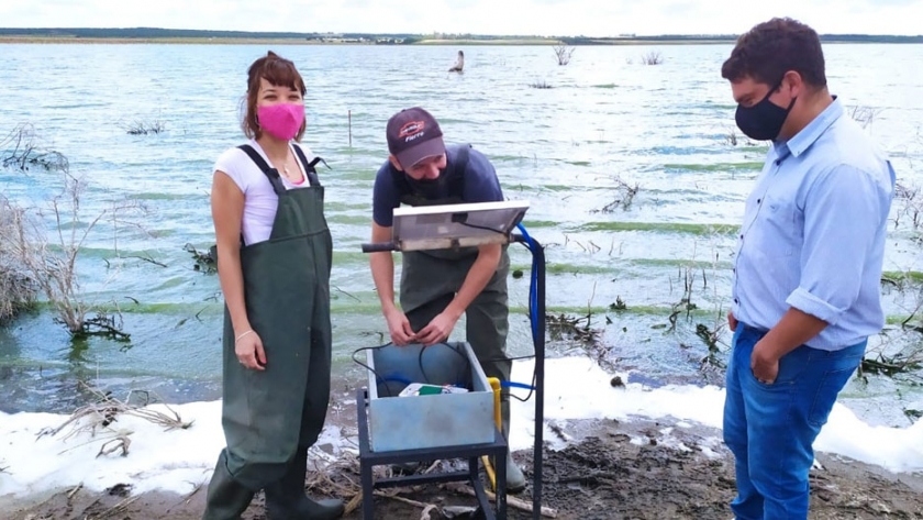 Bajo Giuliani: medición continua del nivel de agua