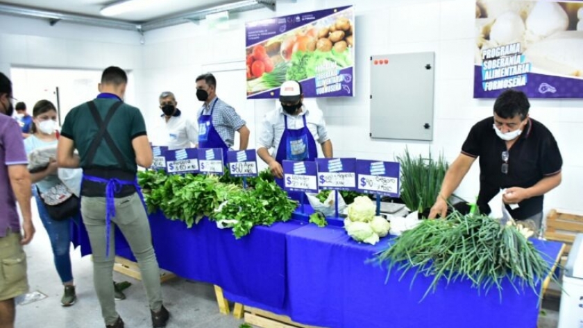 Soberanía Alimentaria Formoseña retoma actividades en puntos fijos de venta
