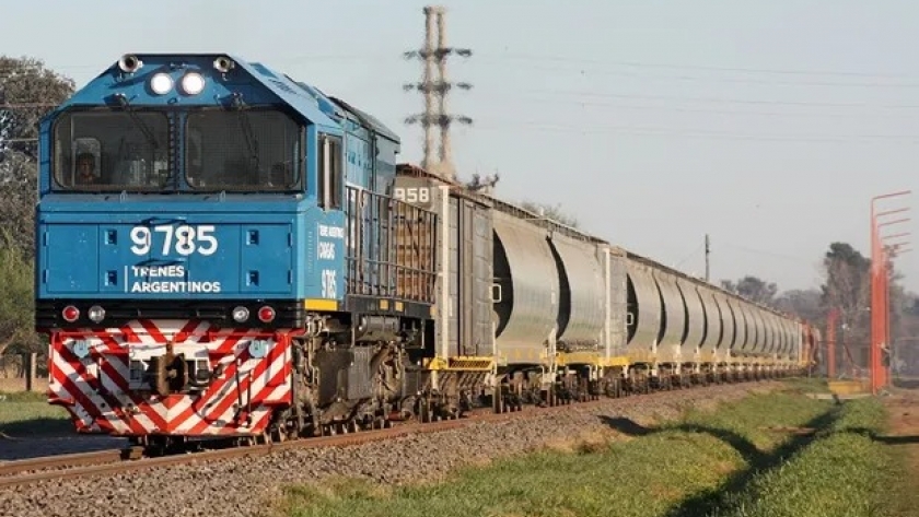 El ferrocarril nacional transportó más de 2 millones de toneladas durante el primer cuatrimestre