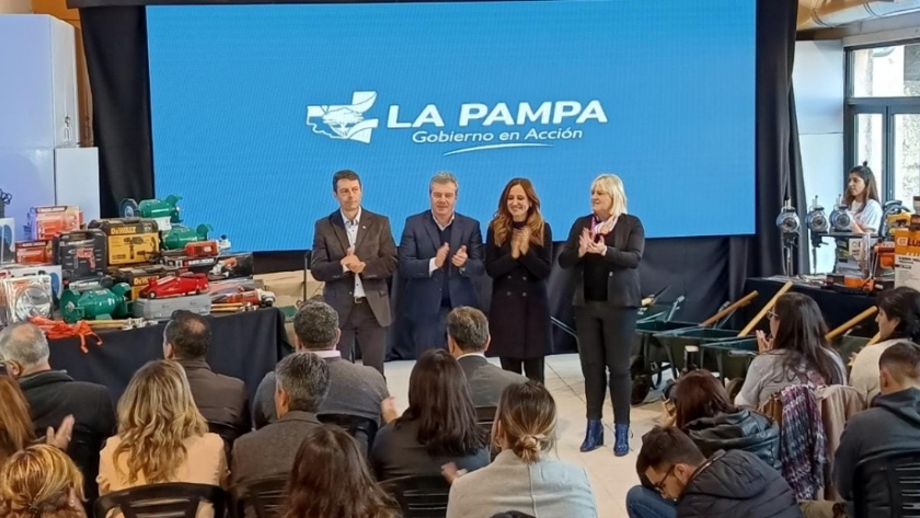 La Ministra de Desarrollo Social de la Nación viajó a La Pampa