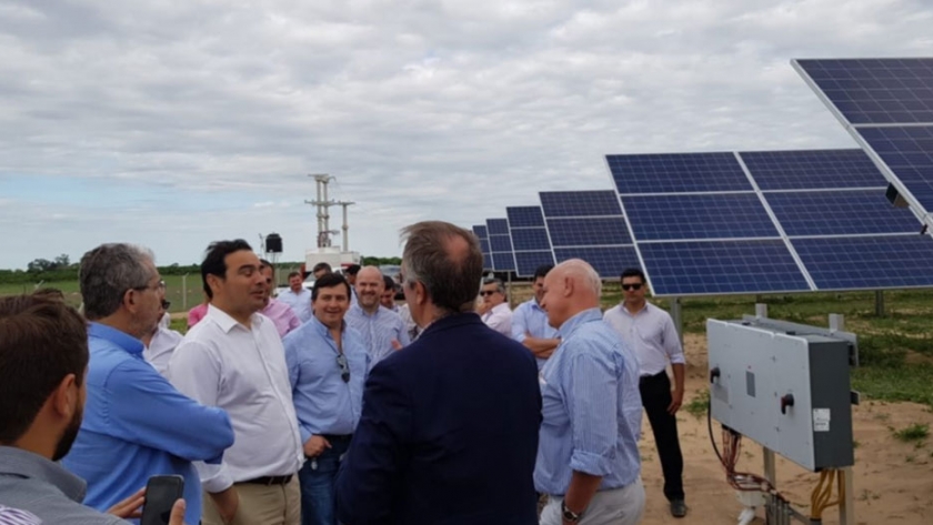 Se inauguró la Central Híbrida Solar-Diesel en Paraje Malvinas