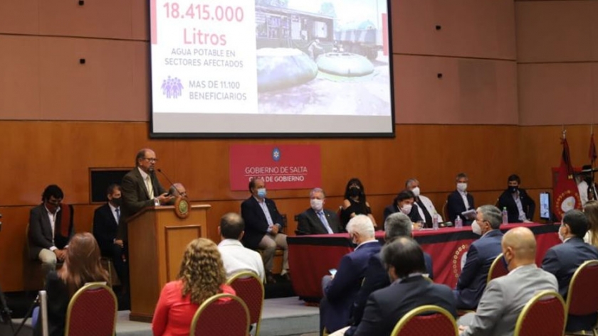 Plan de desarrollo estratégico de obras públicas, base del Gobierno salteño