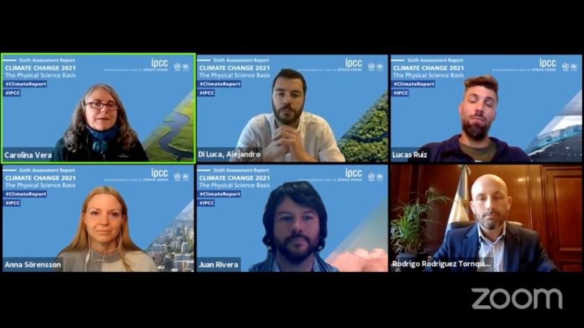 El Ministerio de Ambiente participó en la presentación del nuevo informe del IPCC