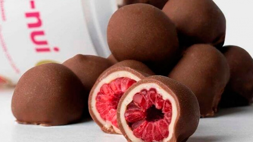 Franui: las frambuesas patagónicas bañadas en 2 chocolates que se imponen en todo Córdoba