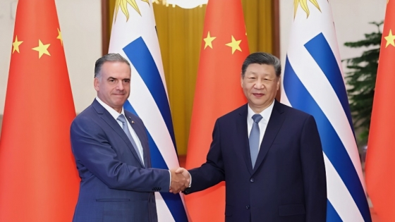 China estrecha lazos con Uruguay mientras países de la región se alinean con Trump, en un giro geopolítico de gran impacto