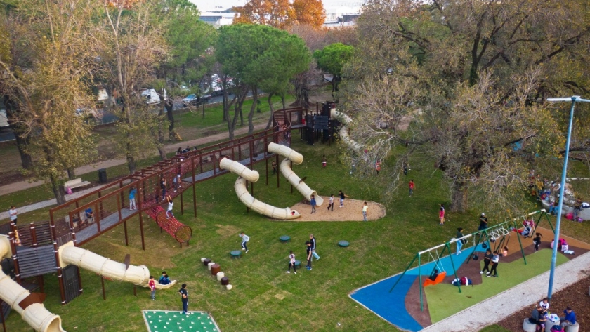 Se recuperó el Boulevard Rabanal para que los vecinos disfruten de nuevas áreas deportivas, de recreación y juegos