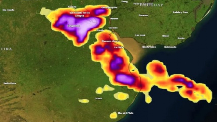 Alerta meteorológica en Argentina: Fin de semana de tormentas intensas y cambios climáticos