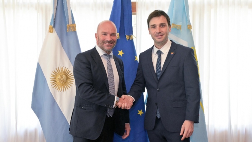 Torres se Reunión con el Embajador de la Unión Europea en Argentina para fomentar la llegada de inversiones a la provincia