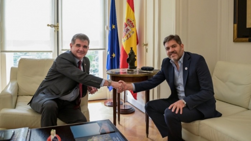 Bianco se reunió con el embajador de España