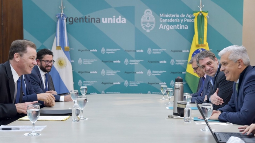 Argentina y Brasil trabajan en una agenda común para posicionar nuestra agrobioindustria en el mundo