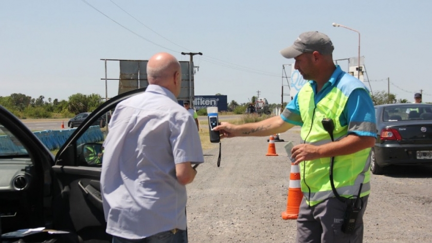 Alcohol Cero al Volante: se realizará la primera Alcoholemia Federal del año
