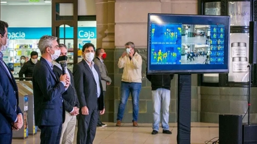 Meoni sobre cámaras térmicas en estaciones ferroviarias: 