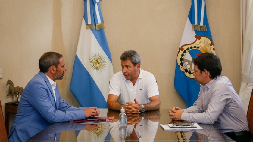 Uñac se reunió con el presidente del INV