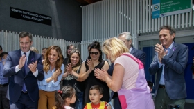 En Pilar, Alberto Fernández, Katopodis y Tolosa Paz inauguraron el Centro “Juana Azurduy”