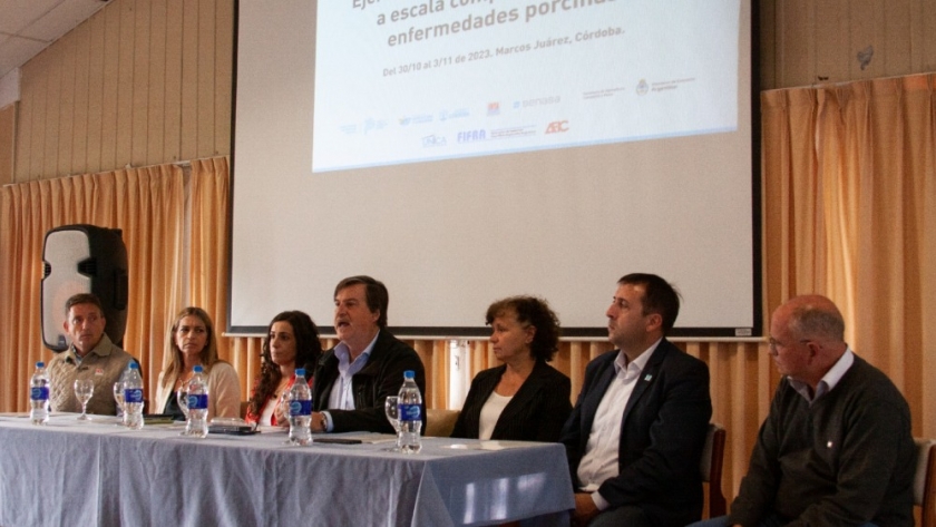 Córdoba: Comenzó un ejercicio de simulación de enfermedades porcinas en Marcos Juárez