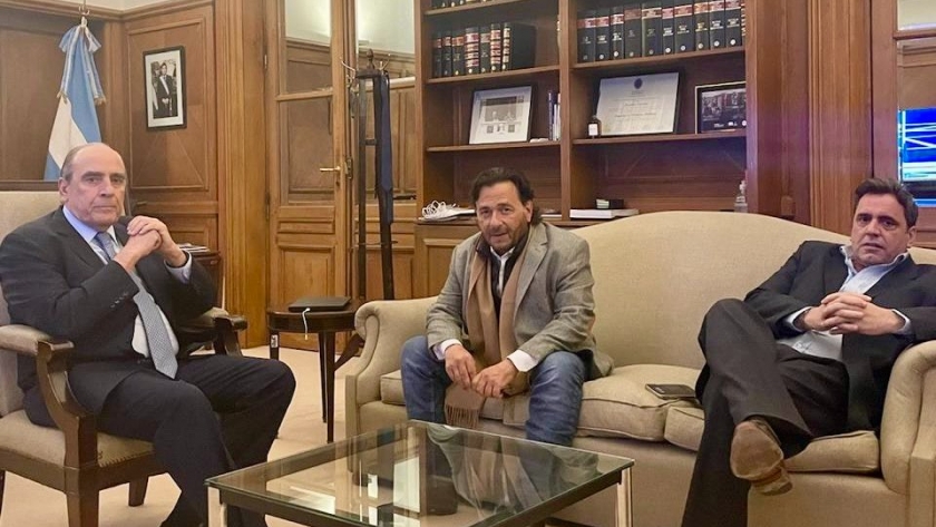 Gustavo Sáenz avanzó con el Jefe de Gabinete Guillermo Francos en la definición de obras pendientes