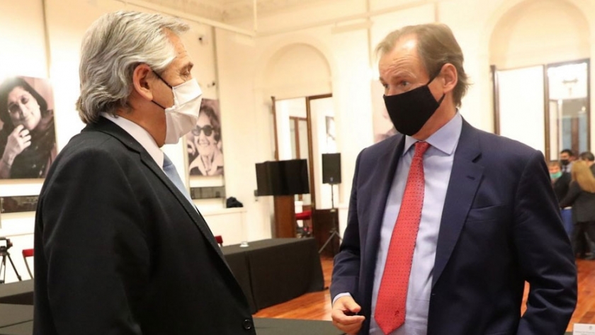 Alberto Fernández y Bordet avanzan en obras claves para el ambiente del río Uruguay