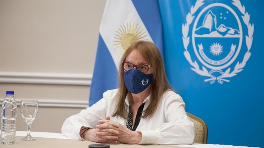 Alicia participó de un acto por el día de los Parques Nacionales