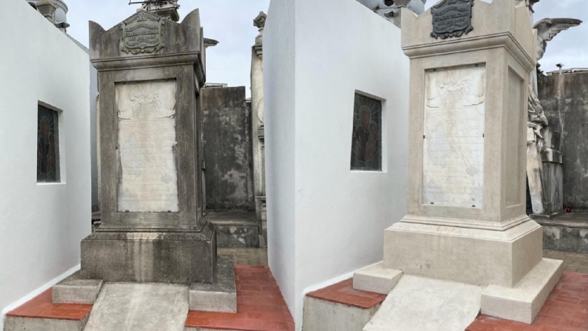 A 201 años de la fundación del cementerio de la Recoleta: cómo es el trabajo del equipo de restauración de obras monumentales