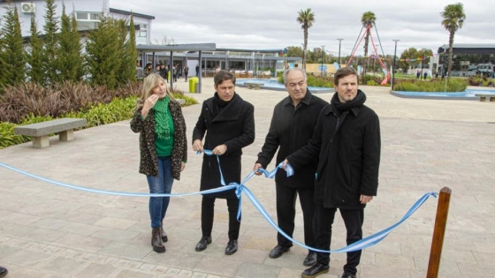Kicillof y Cocconi inauguraron el parque Termas Tapalqué