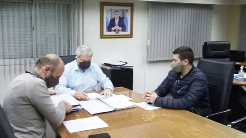 IPAV: visita del intendente de Rancul
