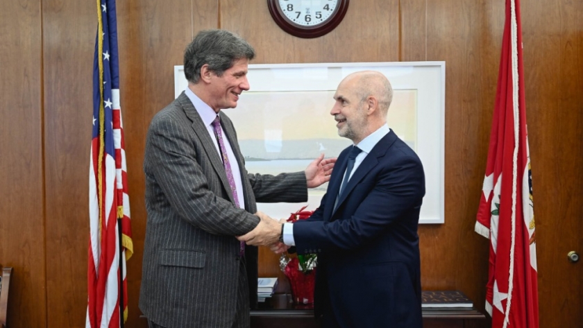 Rodríguez Larreta, en el Departamento de Estado: “Argentina puede ser protagonista en un mundo que demanda alimentos, energía y litio”