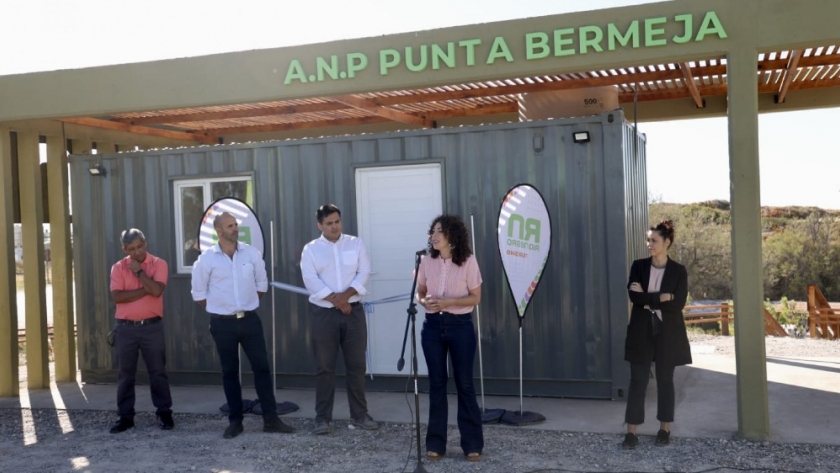 Inauguración de la obra “Punto Turístico y Ambiental Área Natural Protegida Punta Bermeja” en Río Negro