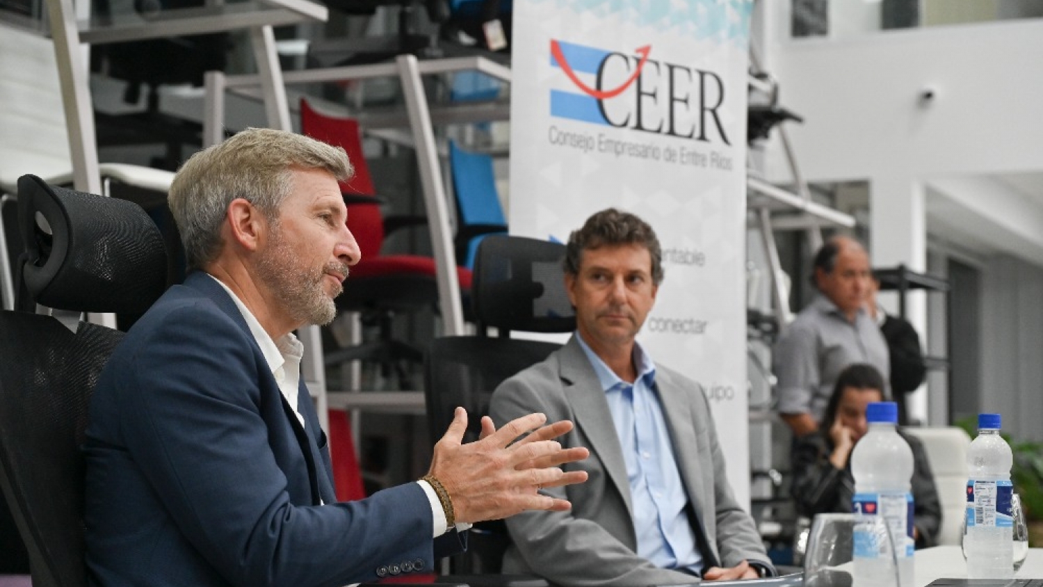 Frigerio destacó al sector privado en asamblea del CEER