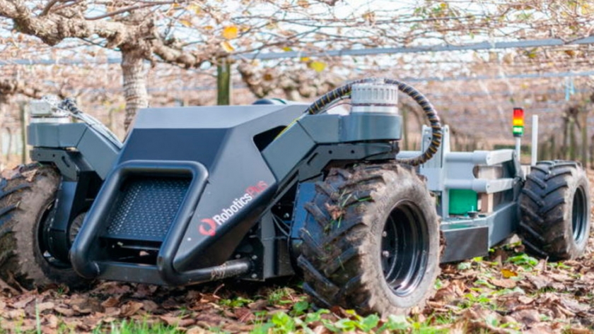 Robotic Plus diseñó vehículos robots que reemplazan a los tractores