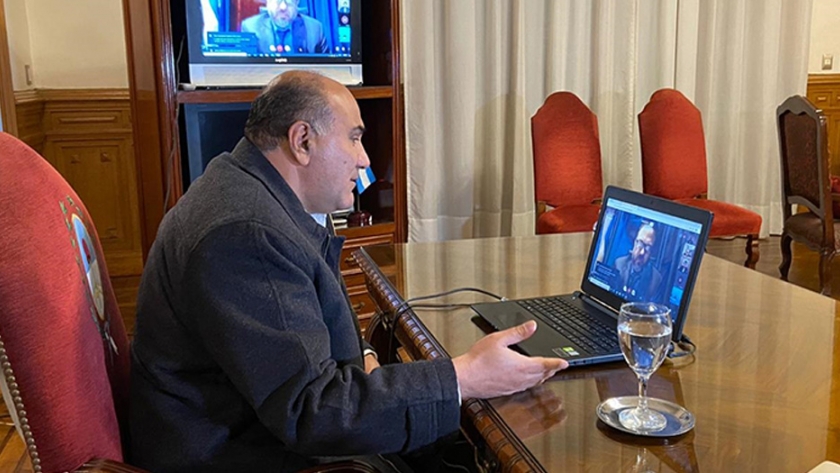 Manzur dialogó sobre la planificación post pandemia con De Pedro, Kulfas y Guzmán
