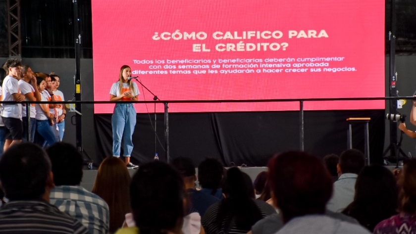 Luminar presentó su línea de créditos para emprendedores 