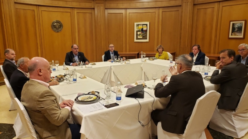 La BCR recibió al presidente de Confederaciones Rurales Argentinas