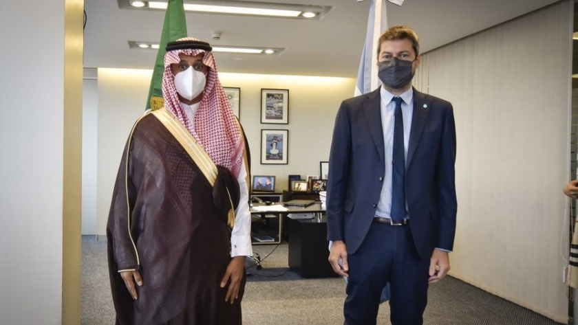 Lammens recibió al ministro de Turismo del Reino de Arabia Saudita