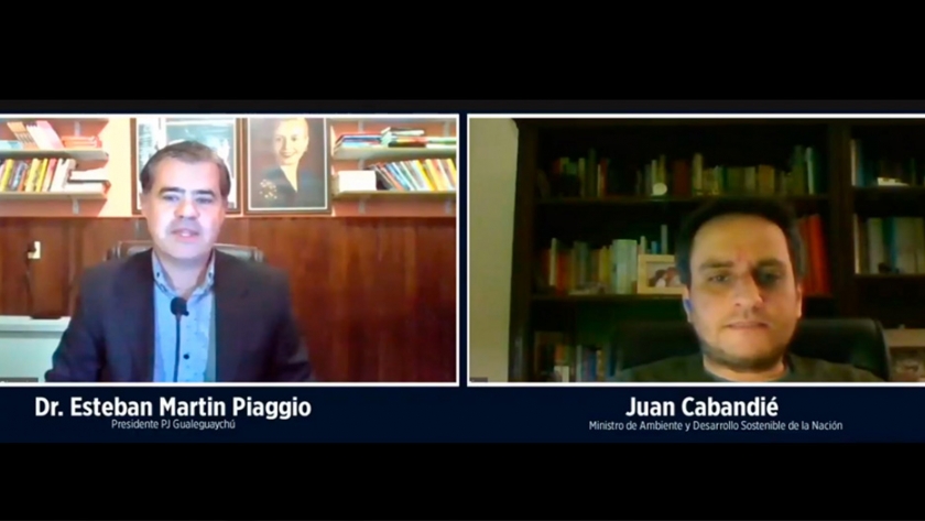 Cabandié participó del ciclo de entrevistas "Conexión Política"