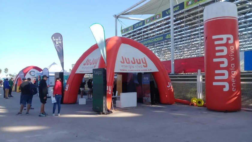 Promoción internacional de Jujuy en el Moto GP