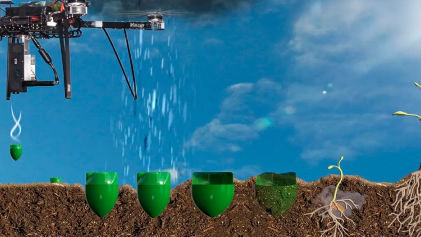 Drones para sembrar las semillas | Agroempresario.com