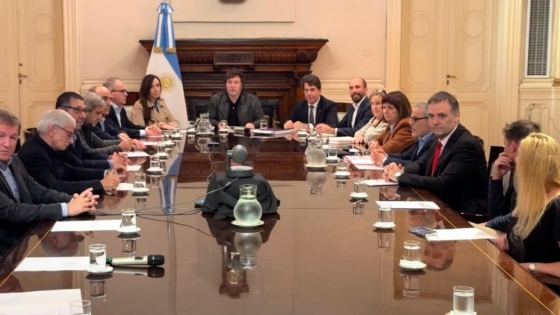 Reunión de Gabinete en Casa Rosada: el Gobierno argentino sigue atentamente los acontecimientos